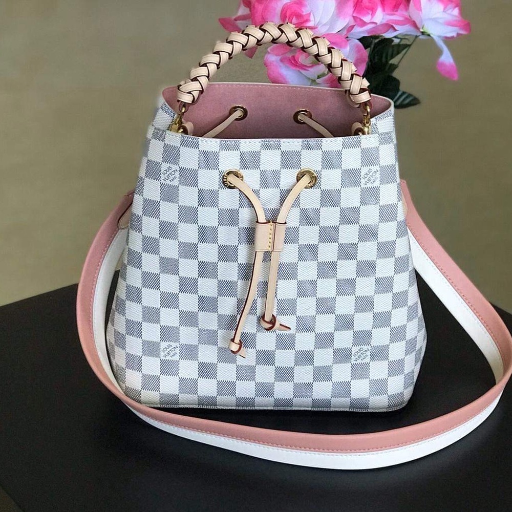 LV Neonoe Azur Braided Handle bag